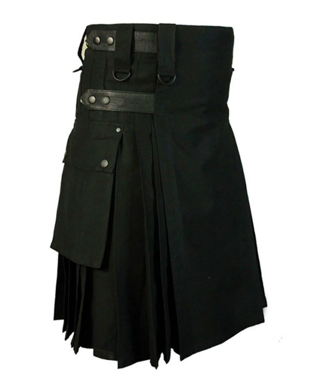 2020 Plus Velikosti unisex modna Irski Kilt Vojaške Camo Kovinskih Trakov Pripomoček Kilts Vintage Slog Žep Kilts Barva