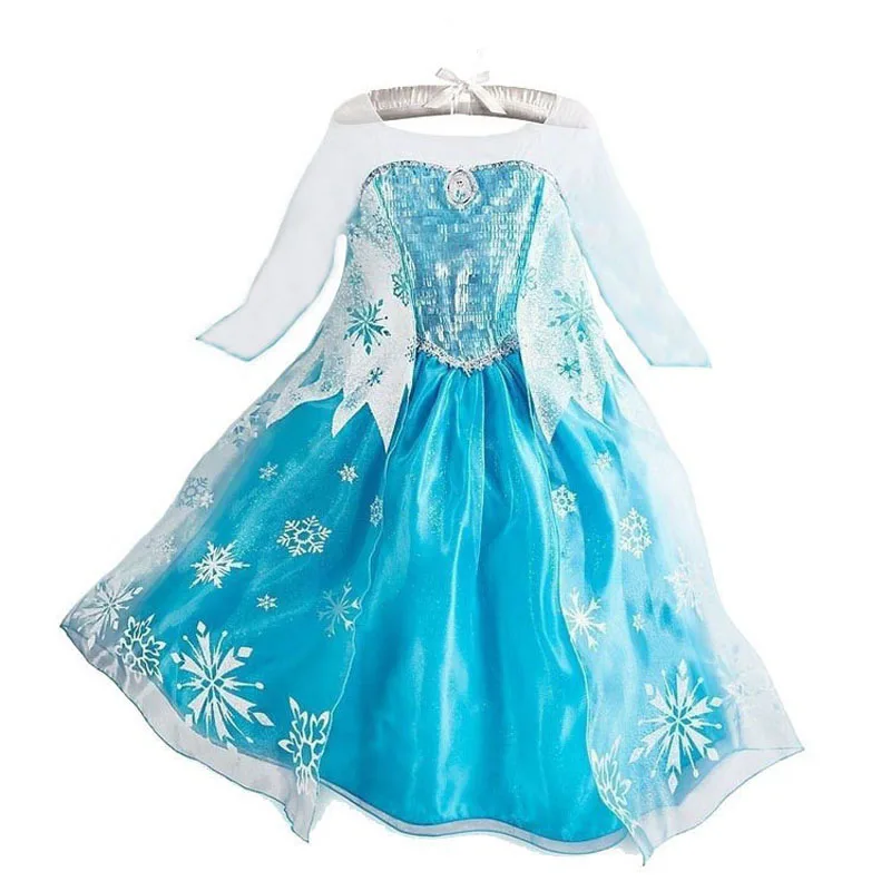 2020 Poletje Dekle Obleko Elsa Ana Princesa Oblačenja Noša Otroci Stranke Obleke Božič Otroke, Cosplay Fantasia Infantil Vestido