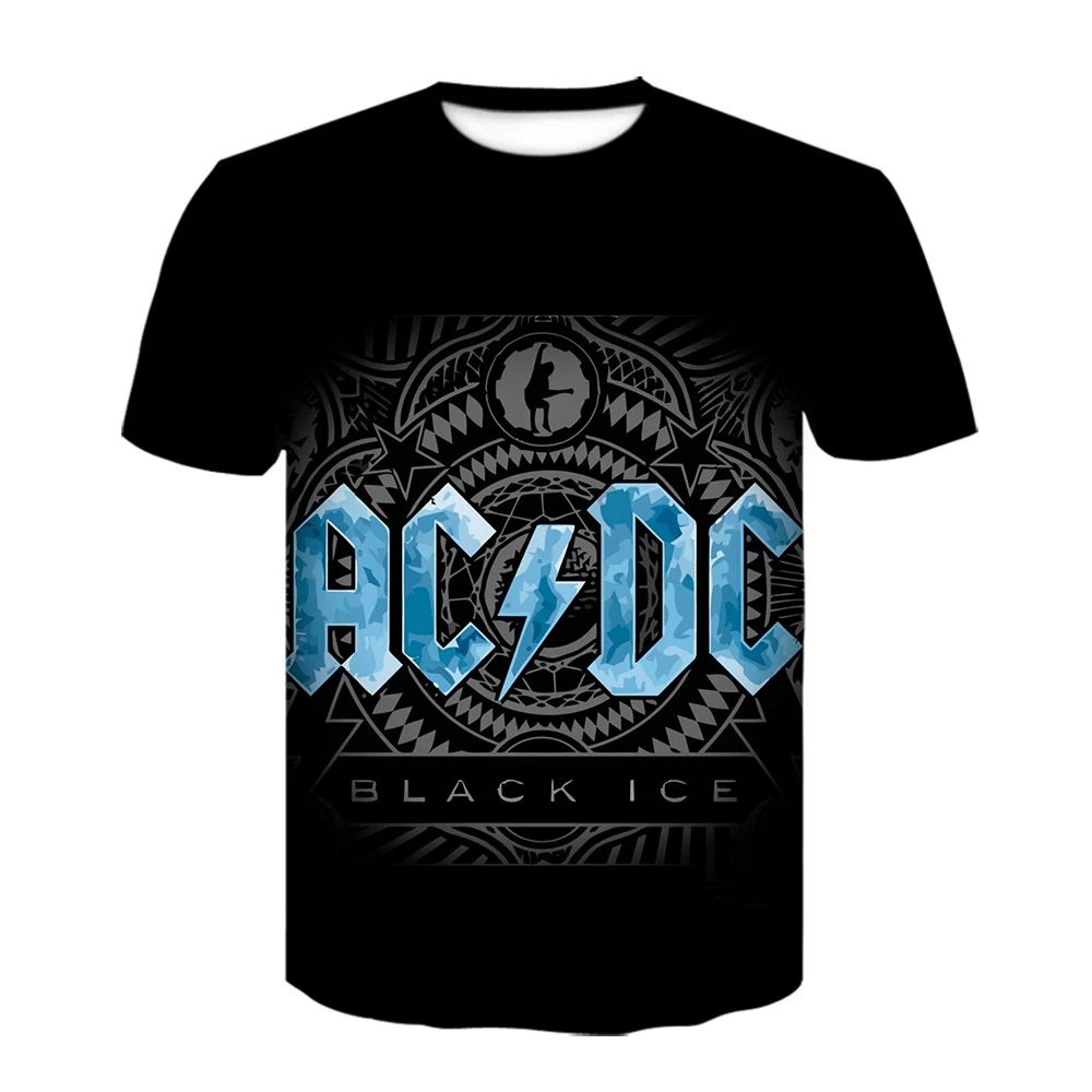 2020 poletje kratek sleeved majica s kratkimi rokavi blagovne znamke men ' s plus velikost T-shirt moški hip-hop moške metal rock band 3D tiskanje black ice T-shirt