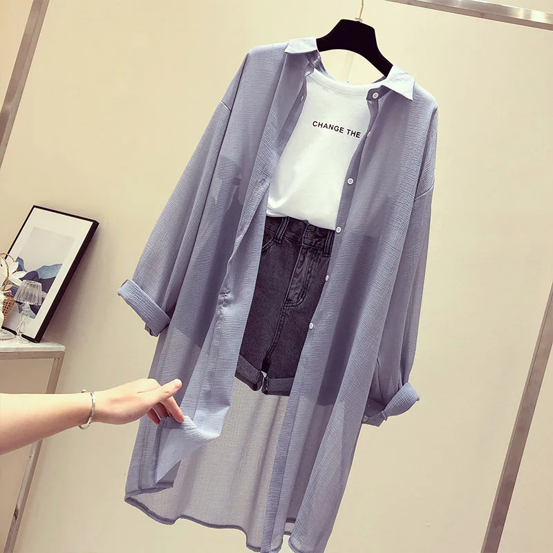 2020 Poletje Šifon Bluze za Ženske Zavoj navzdol Ovratnik Svoboden Vrhovi Bluze Plus Velikost Šifon Kimono Brezrokavniki boho Črno Bele Srajce