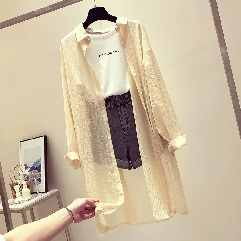 2020 Poletje Šifon Bluze za Ženske Zavoj navzdol Ovratnik Svoboden Vrhovi Bluze Plus Velikost Šifon Kimono Brezrokavniki boho Črno Bele Srajce