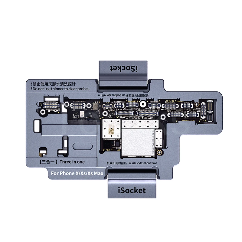 2020 Qianli iSocket 3 v 1 Motherboard Test Držalo za iPhone X/XS/XSMAX Logiko odbor Diagnostični Tester PCB Popravila Šablona