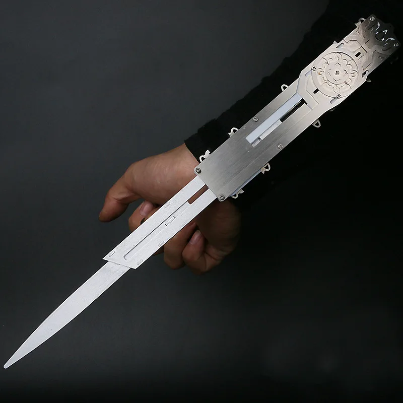 2020 skritih kovinskih skrite meč premično meč, skrit meč Edward orožje meč plastičnih pop-up odraslih rekvizitov, igrače za otroke
