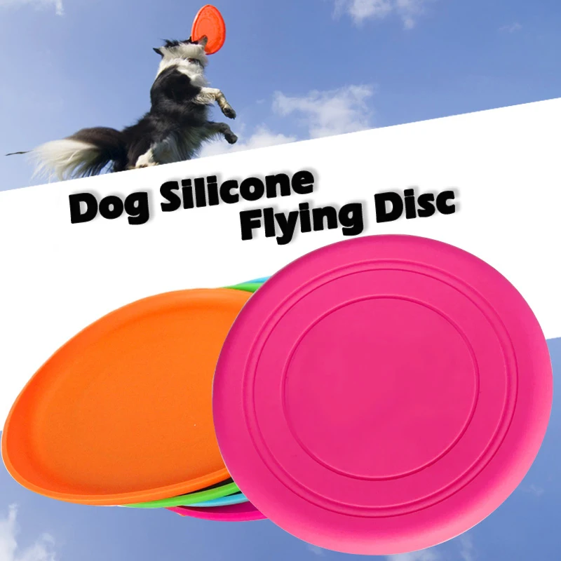 2020 Varstvo Okolja Silikagel Mehko Pet Plujejo Diski Igrače Za Pse Krožnik Velike Ali Majhne Igrače Za Pse S Pet Shop Premer