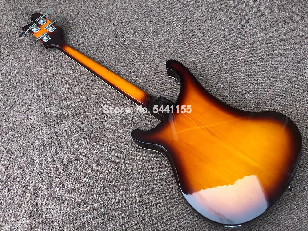 2020 Visoke kakovosti električna bas kitara, Ricken 4003-4 strune bas kitaro,Vratu skozi telo,brezplačna dostava