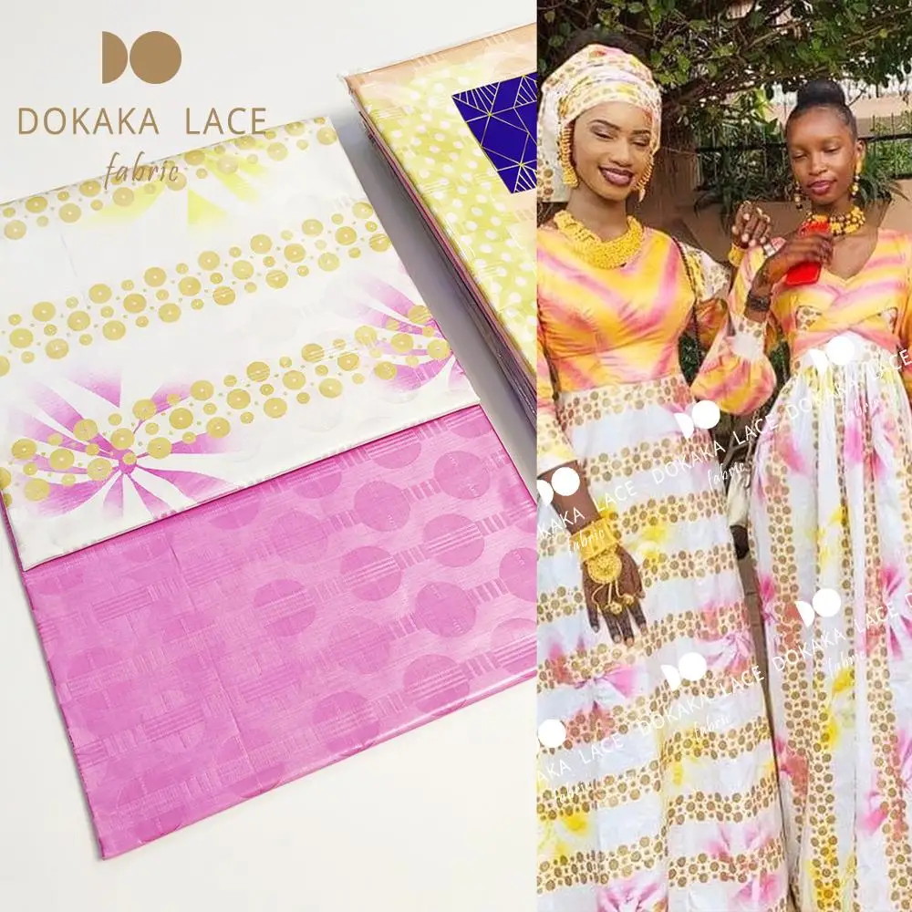 2020 Visoke Kakovosti, Gvineja, Senegal Bazin Riche Žakarske Tkanine Ekipa Bazena Riche Getzner Ženske Poročno Obleko Bombažne Tkanine