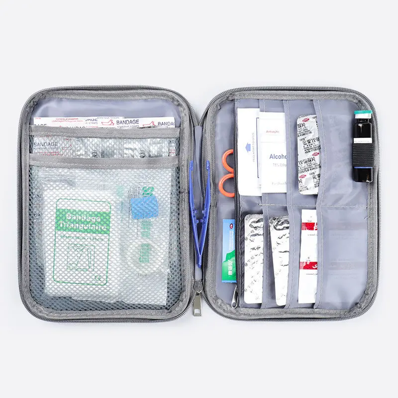 2020 za Prvo Pomoč Medicinske komplet Potovalnih Embalaža organizator vrečko Prostem Kampiranje Koristno Medicine Vrečko za Shranjevanje Kampiranje Sili Tabletke Vrečko