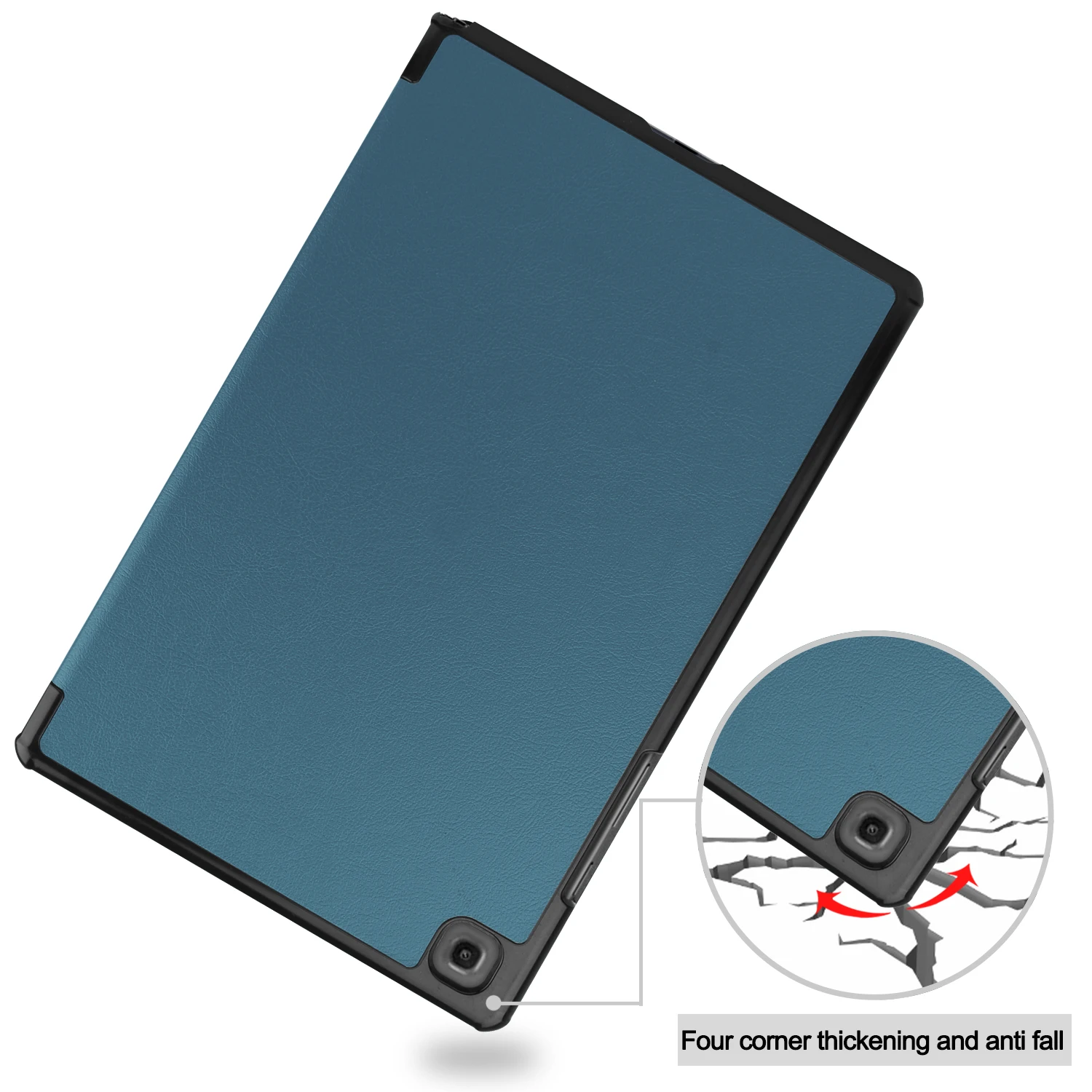 2020 Zaščitna torbica za T500 SM-T500 SM-T505 Samsung Galaxy Tab A7 10.4 Projekcijska Stojala pu Usnje Nastavljiva, Zložljiva, z mehko film