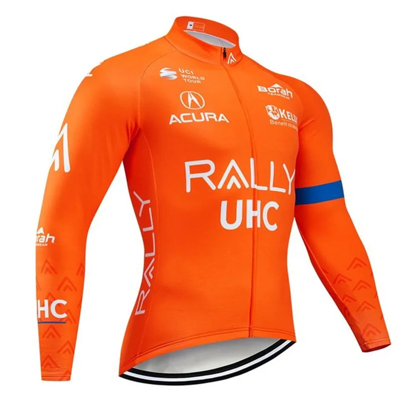 2020 Zimski RALLY UHC Ekipa dolg rokav Usposabljanje Jersey unisex kolesarska oblačila kolesarska dolgo nastavite zimo na prostem kolo mtb cycl kit
