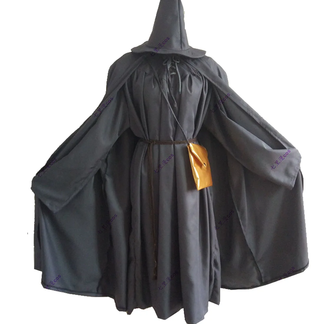 2020 Čarovnik Gandalf Cosplay Halloween Kostum Meri s klobuk
