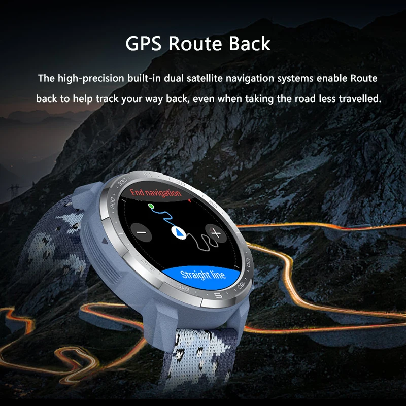 2020 Čast Gledati GS Pro Pametno Gledati Moške 5ATM Nepremočljiva Smartwatch SpO2 Srčnega utripa Bluetooth Telefonski Klic 25 Dan Baterije