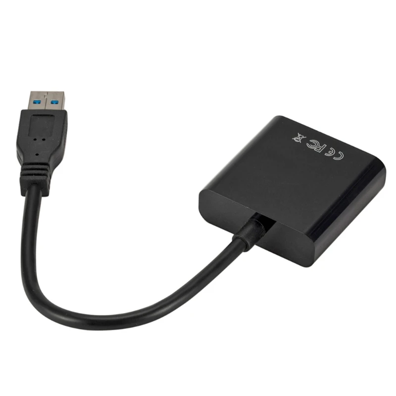 2021 Nova USB na VGA Adapter 1080P Multi-Display Video Grafične Kartice Pretvornik Kabel