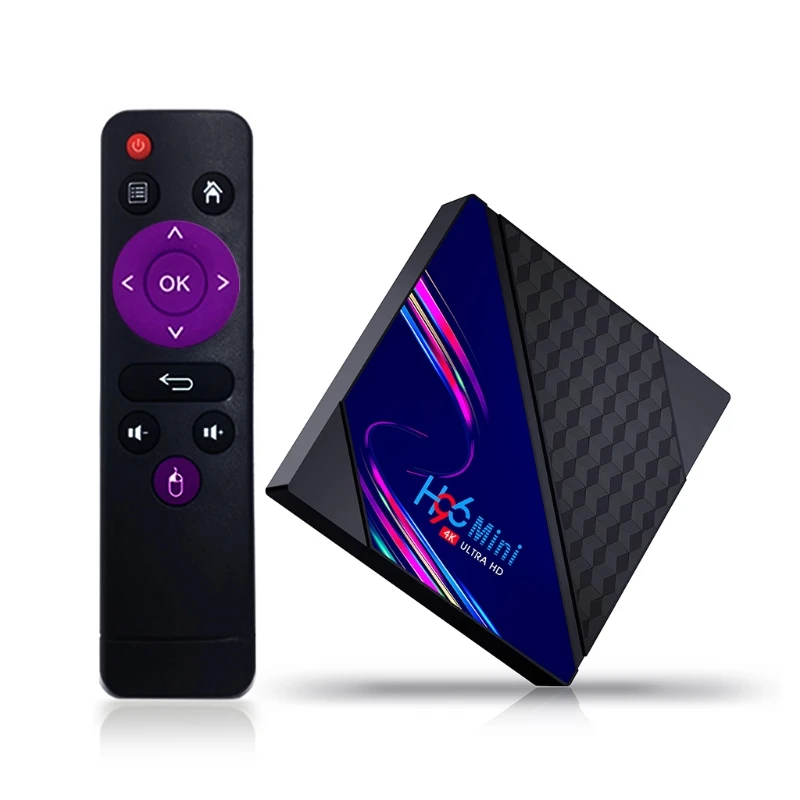 2021 Novo H96mini RK3318 In roid 10.0 Smart TV Box 2.4 G&5G Dvojno Wifi BT4.0 Media Player