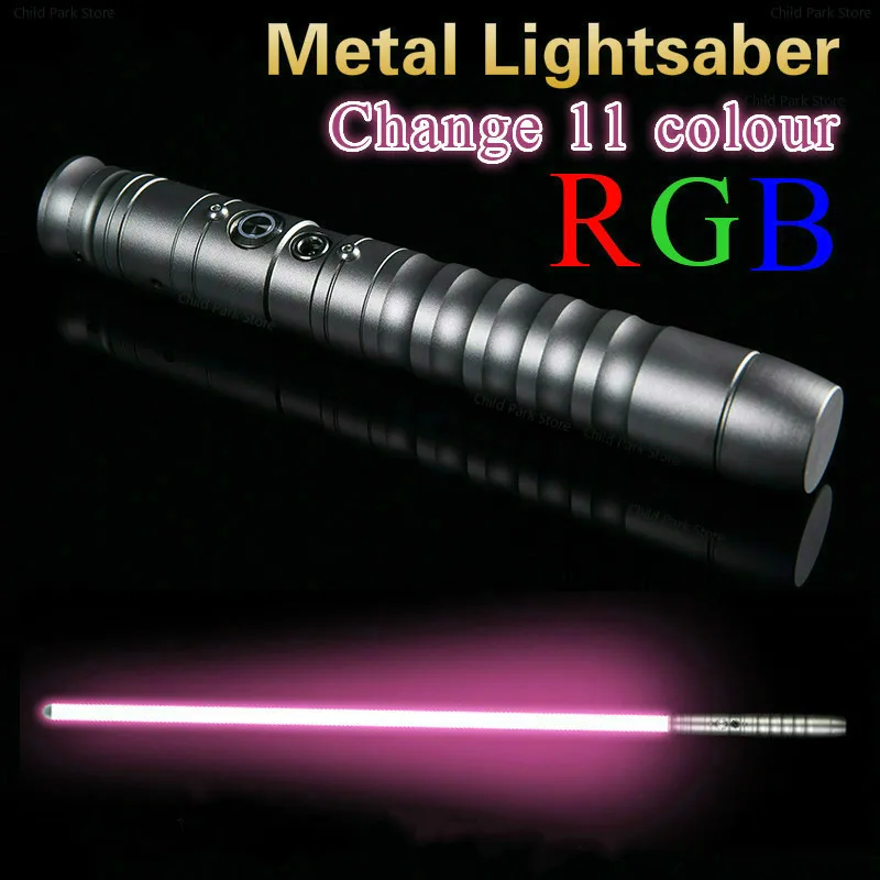 2021 Novo Lightsaber Cosplay Spremembe 11 Barvno Lk Svetlobo Saber Laser Sila Fx Težka Dueling Glasen Zvok, 85 cm Boj igrača