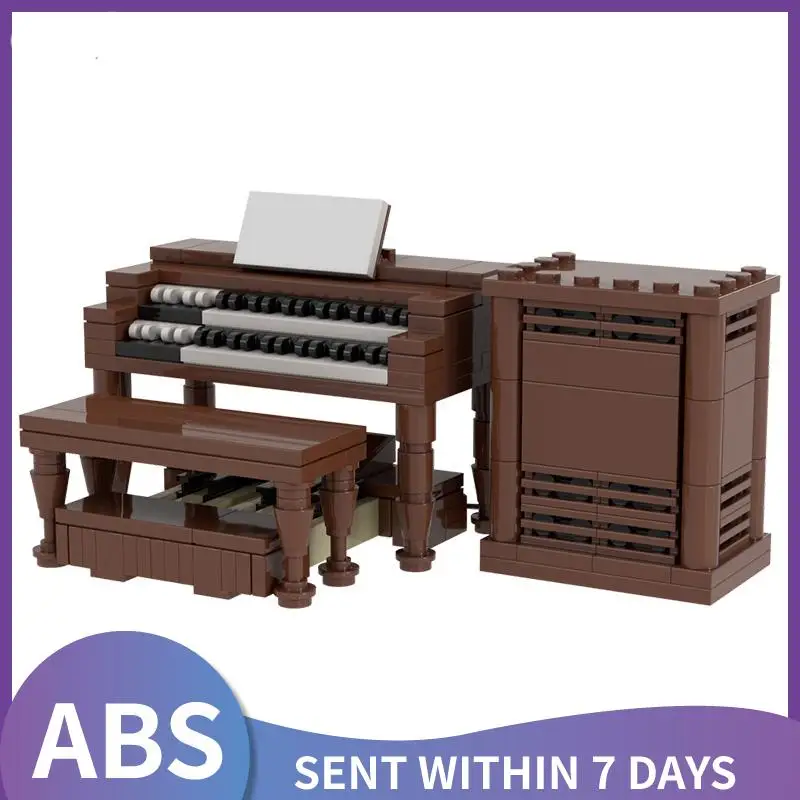 2021 novo MOC Hammond B3 gradniki glasbe, klavir instrument Opeke Ustvarjalne Igrače Model Darila Zbirka za Otroke otroška igrače