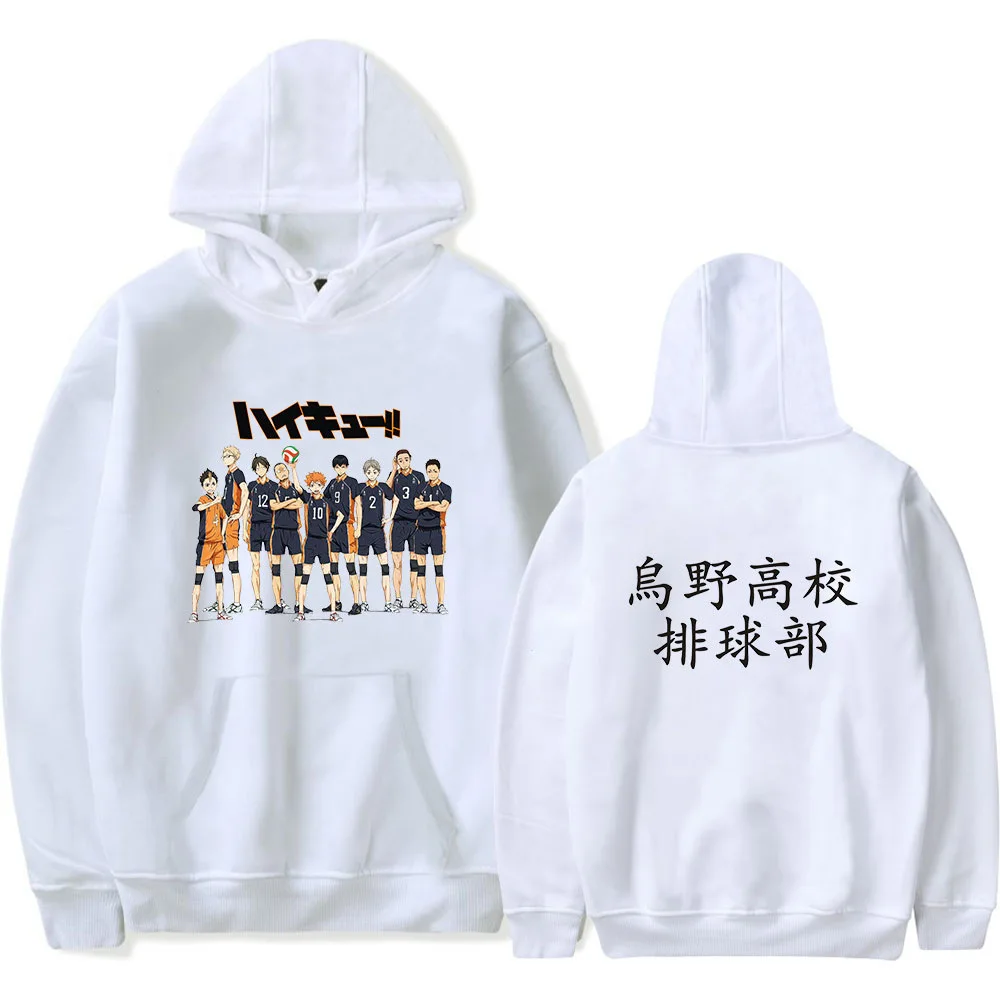 2021Men je hoodies anime haikyuu po meri hoodie DIY majica Debelo harajuku Šport Dropshipping Unisex Priložnostne Runo Vrh