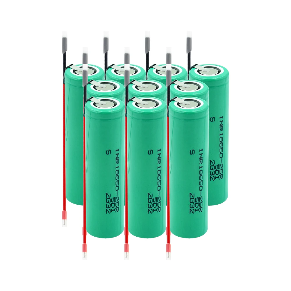 20A INR 18650-25R Litijeva Baterija 3,7 V 2500mAh za ponovno Polnjenje elektronsko cigareto baterije high-odvajanje tekočega + DIY Linie