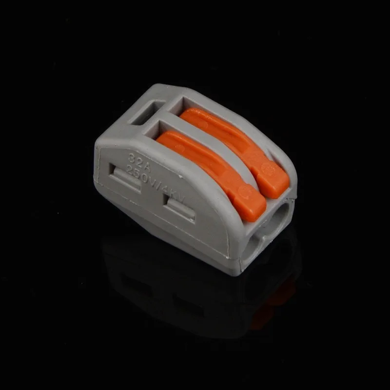 20PC/box žico priključek crimp priključek napeljave mini hitro kompakten priključki push-v univerzalni 2 pin 0.08-2,5 mm