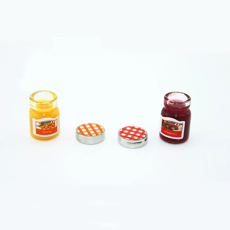 20pcs/veliko Lutke Miniature Jam se Pretvarjamo, Igrajo Mini Hrane Mini Hrane, Igrač za Lutka Hiša Kuhinjski Pribor