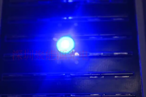 20PCS/Veliko Super svetla high power LED lučka za noge 1W modra svetloba LED rast rastlin, lučka LED noge