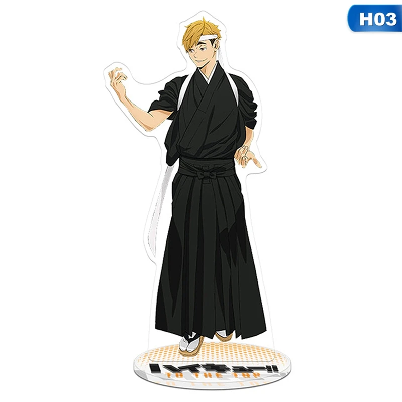 21 cm Anime Haikyuu!! Akril Stojalo Model Igrače Dvojno strani Tiskanih Desk Dejanje Kimono Številke Strip Exhabition Dekor Okraski