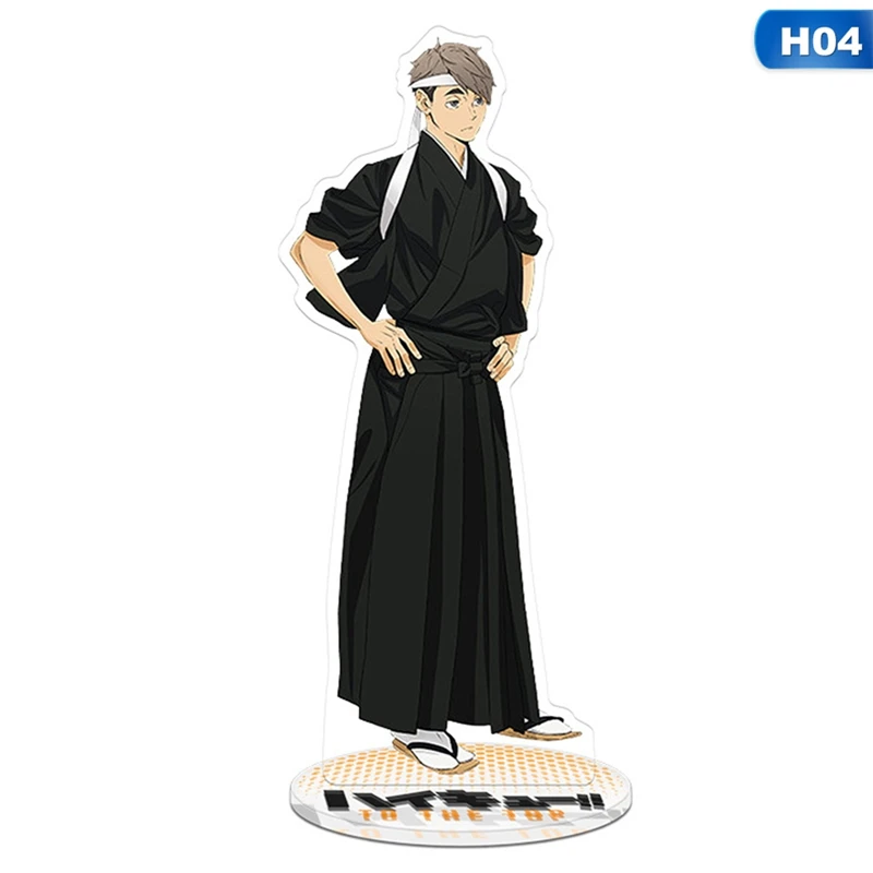 21 cm Anime Haikyuu!! Akril Stojalo Model Igrače Dvojno strani Tiskanih Desk Dejanje Kimono Številke Strip Exhabition Dekor Okraski