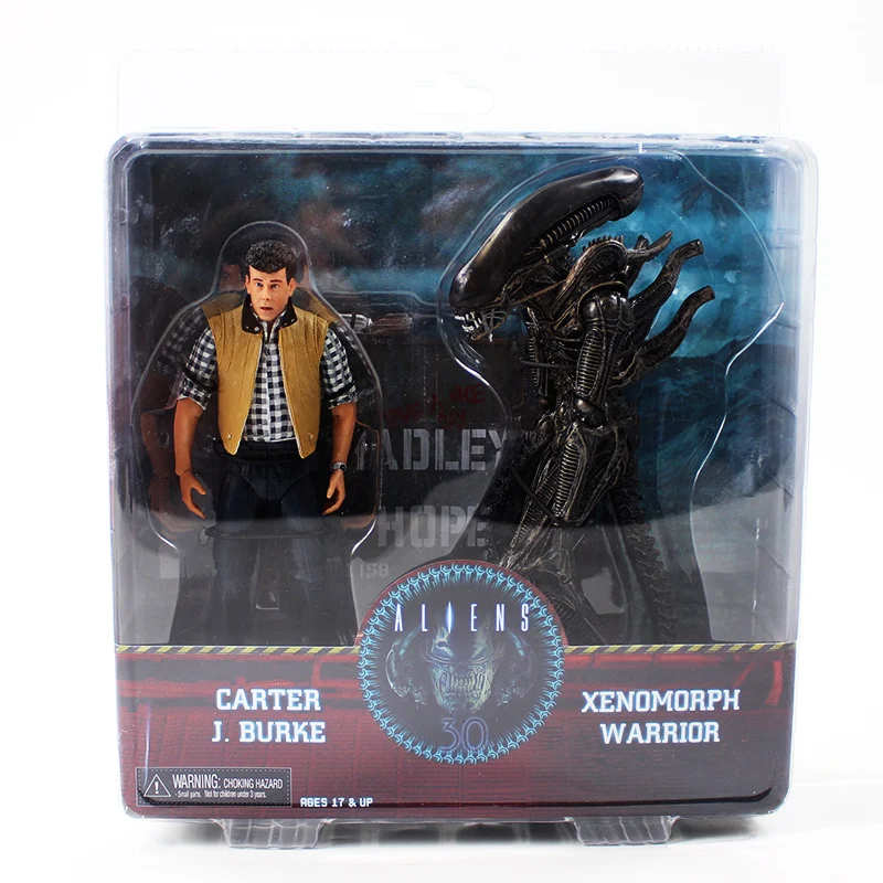 21 cm Nov Prihod Aliens vs Predator Slika Carter J Burke Xenomorph Bojevnik Figur PVC Akcijska Figura, Zbirka Model Igrača