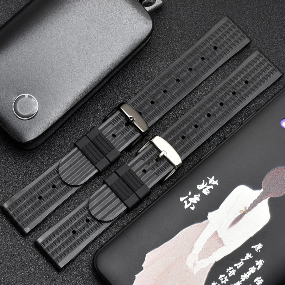 22 20 mm silikonski mehko trak za Samsung galaxy watch 46mm Prestavi S3 nepremočljiva watch band za Huawei Watch GT GT2 šport zapestnica