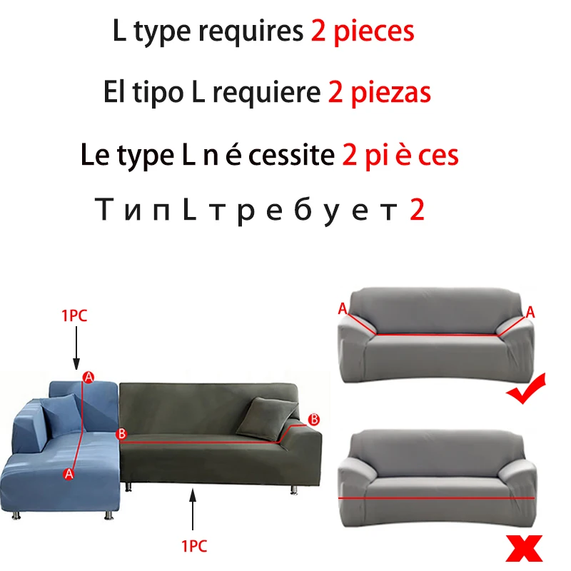 22 vrste barvne kavč kritje elastična barva kavču pokrov, ki je primerna za dnevno sobo 1/2/3/4 sedež kavč kritje copri divano