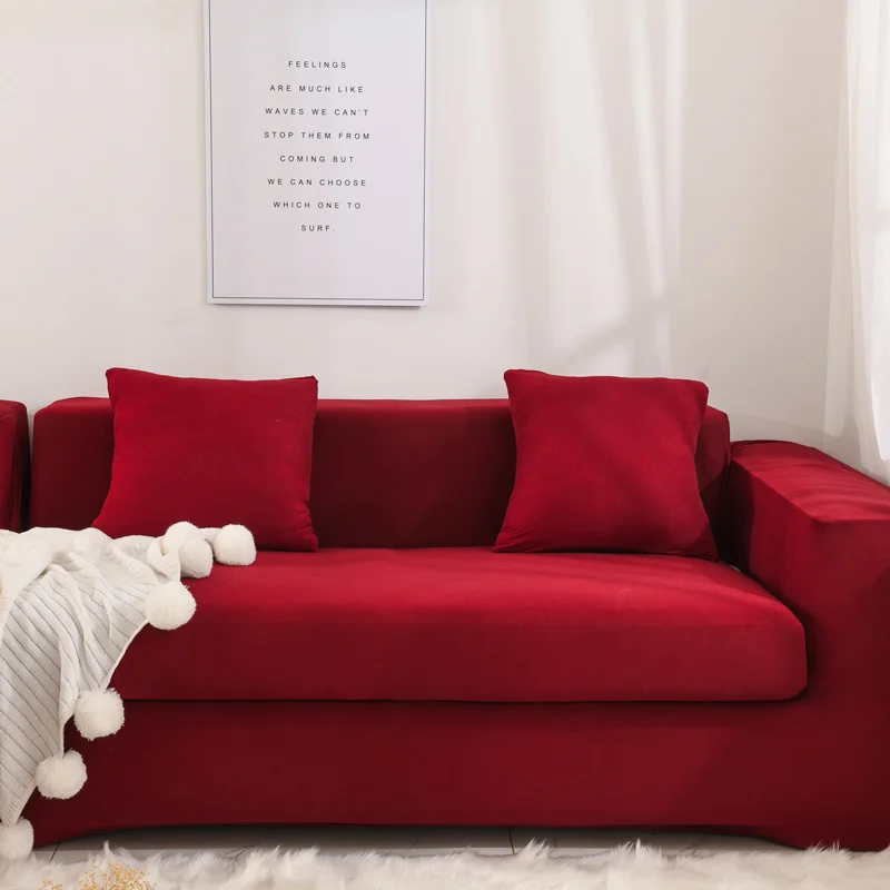 22 vrste barvne kavč kritje elastična barva kavču pokrov, ki je primerna za dnevno sobo 1/2/3/4 sedež kavč kritje copri divano