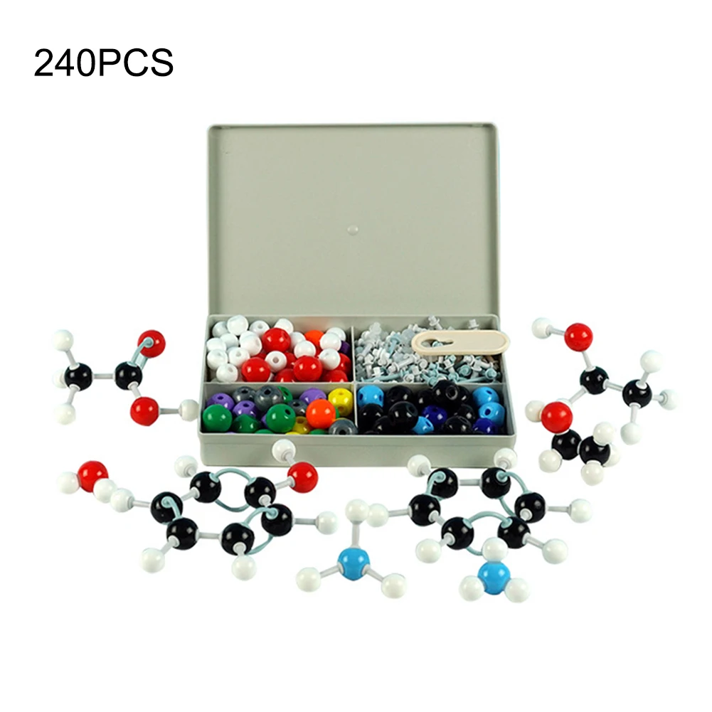 240 Kos Kemija Atom Molekularni Modeli Kit Komplet Splošne Znanstvene Otrok Izobraževalni Model Set l za učitelja & študentov