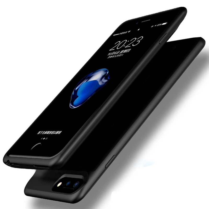2500mAh/5000mAh Slim Polnilnik Primeru Zunanje Powerbank Primeru Za iPhone 6 6s 7 8 Telefon na Baterije, Ohišje Za iPhone 6 6s 7 8