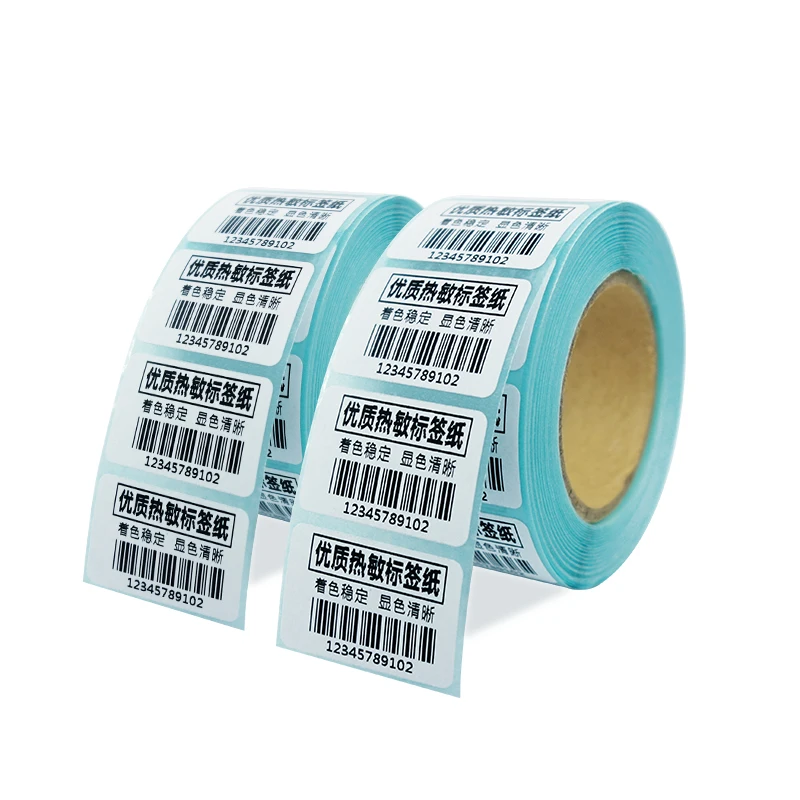 (2800 oznake) 32mm x 25 mm x 700P (4 Zvitkih) neposredna toplotna embalažo, etiketo za tiskanje zebra tiskalnik za etikete