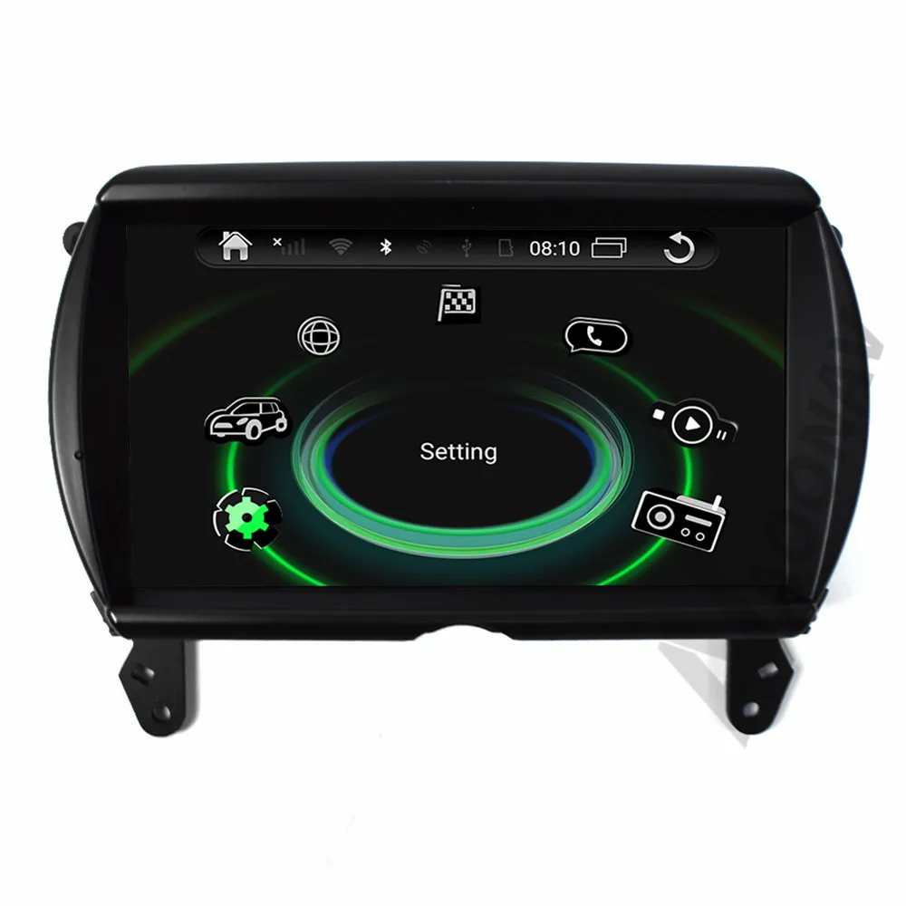 2din android avto radio predvajalnik za-BMW mini+ avtomobilski stereo sistem autoradio, zaslon na dotik, GPS navigacijo, 8 core