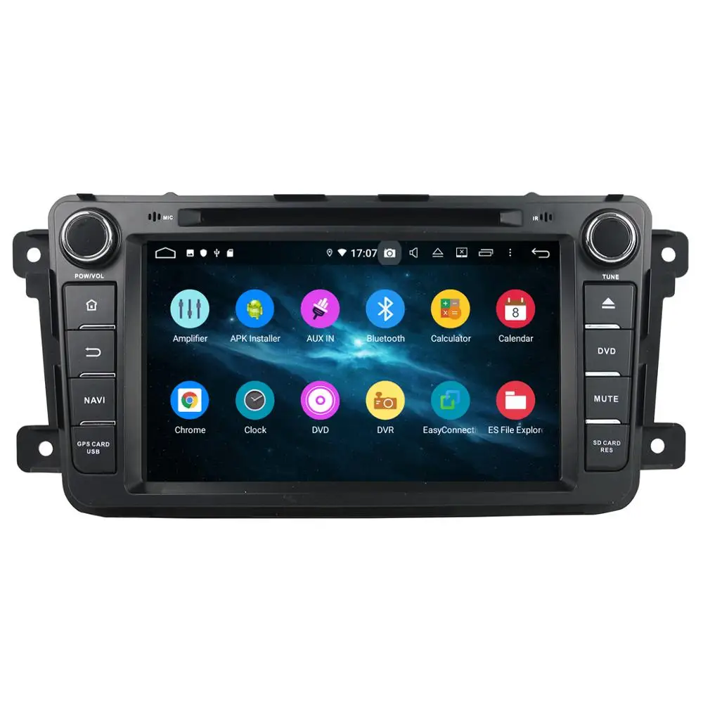 2Din android9.0 4+64 G Avto gps multimedijski predvajalnik DVD-jev za Mazda CX-9 Mazda CX 9 2008-2016 Navigacijo z wifi, bluetooth, radio