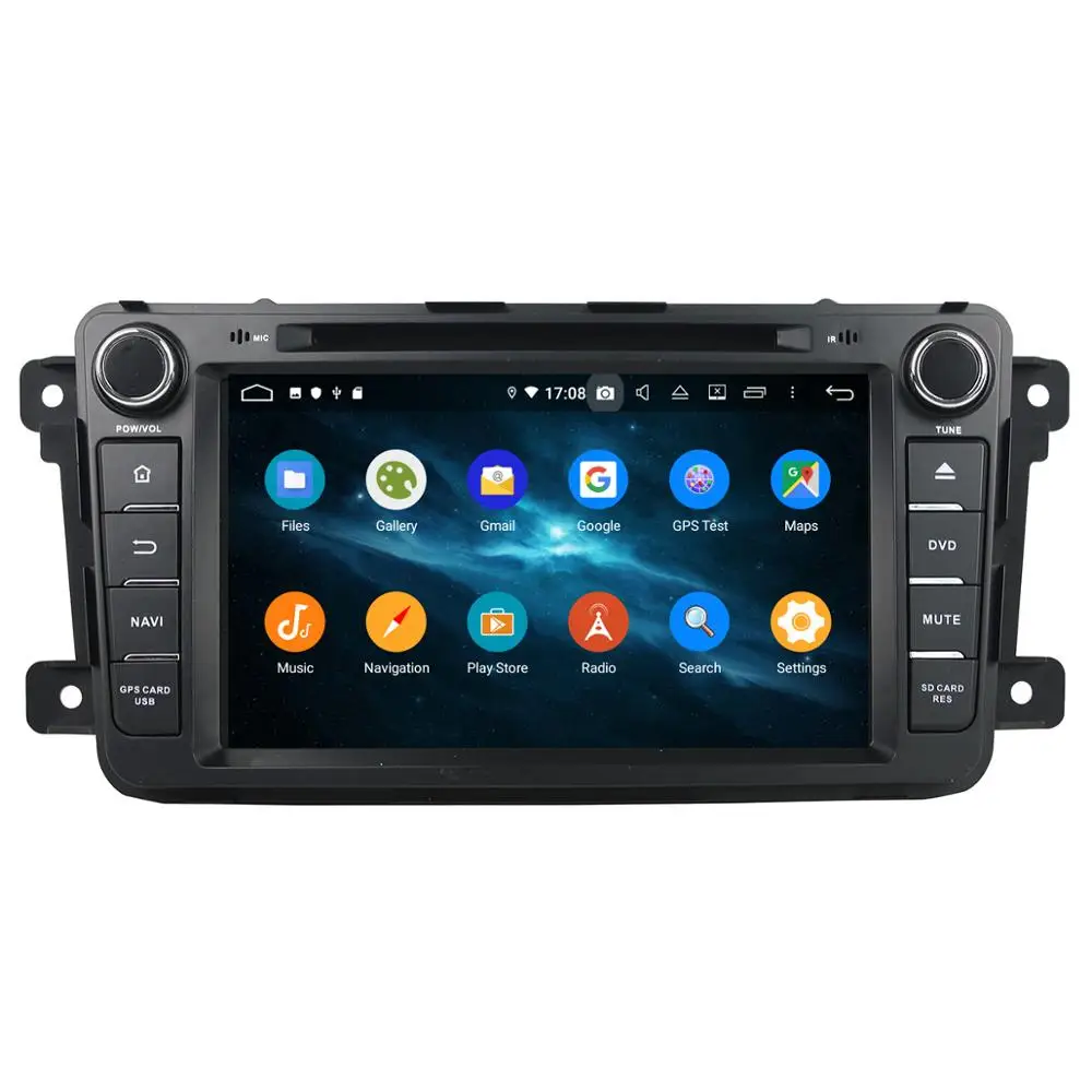 2Din android9.0 4+64 G Avto gps multimedijski predvajalnik DVD-jev za Mazda CX-9 Mazda CX 9 2008-2016 Navigacijo z wifi, bluetooth, radio