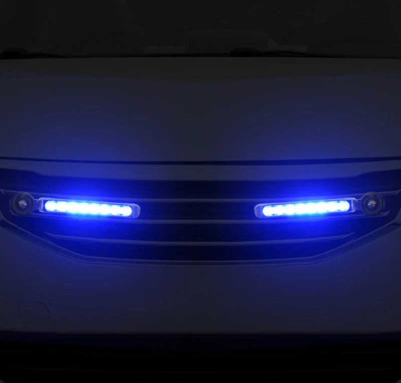 2pc LED Veter Pogon Avtomobila Dnevnih Auto Dekorativne Svetilke za Land Rover LR4 LR3 LR2 Range Rover Evoque Defender Odkritje