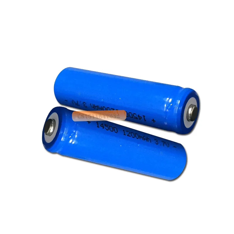 2pcs 14500 3,7 V 1200mAh Li-ionska Baterija za Polnjenje Z 1piece 3,7 v 71x34mm Napolnite Baterijo Polnilnik