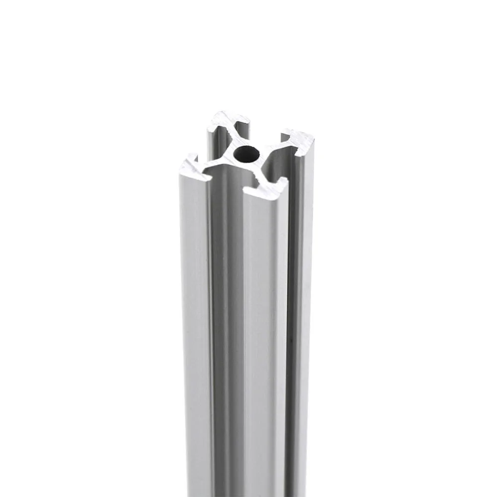 2PCS 2020 Aluminij Profil, 6 mm, T Režo 2020 Aluminija Ekstrudiranje Eloksiran 100 200 400 500 600 800 velikosti 1000 mm CNC 3D Tiskalnik Deli 1m