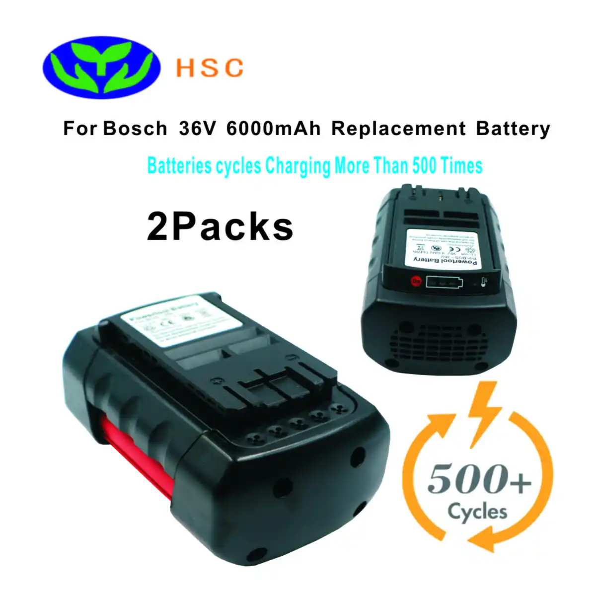 2PCS 6.0 Ah 18650 10s2p 36v prenosne baterije BOS36A Li Baterije 36V Zamenjava za BOSCH 36V Baterije BAT810 BAT836 BAT840