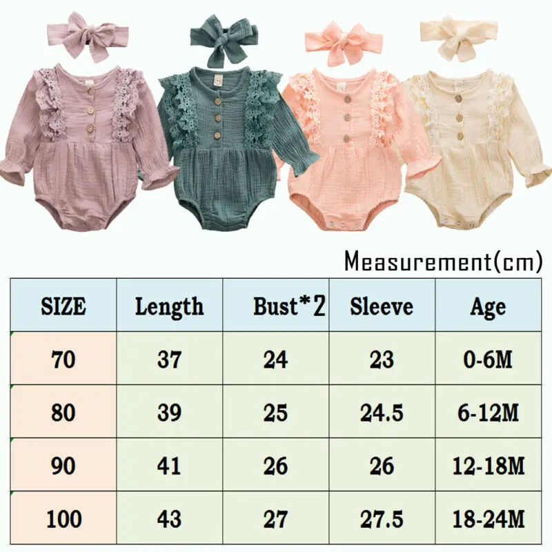 2Pcs Baby Dekle Oblačila 2020 Otroci Oblačila Dekleta Toplo Dojenčka Romper Jumpsuit Glavo Obleke Obleke