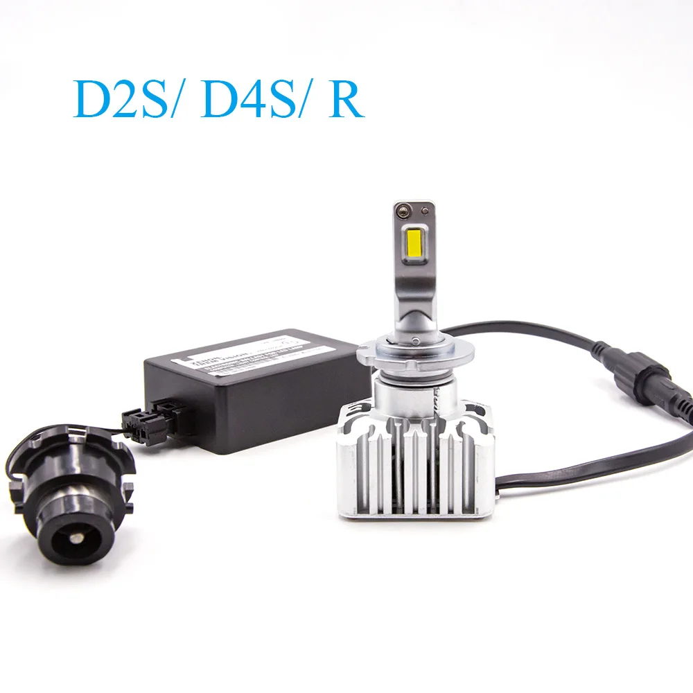 2pcs D1S D2S D3S D4S LED Smerniki Komplet za Neposredno Povezavo na Originalni Balast Canbus Brez Napake Igrajo in Plug 35W D1R D2R D3R D4R