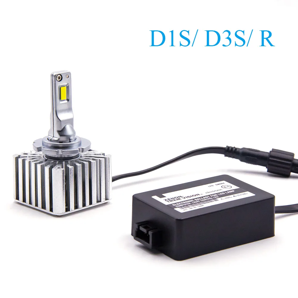 2pcs D1S D2S D3S D4S LED Smerniki Komplet za Neposredno Povezavo na Originalni Balast Canbus Brez Napake Igrajo in Plug 35W D1R D2R D3R D4R