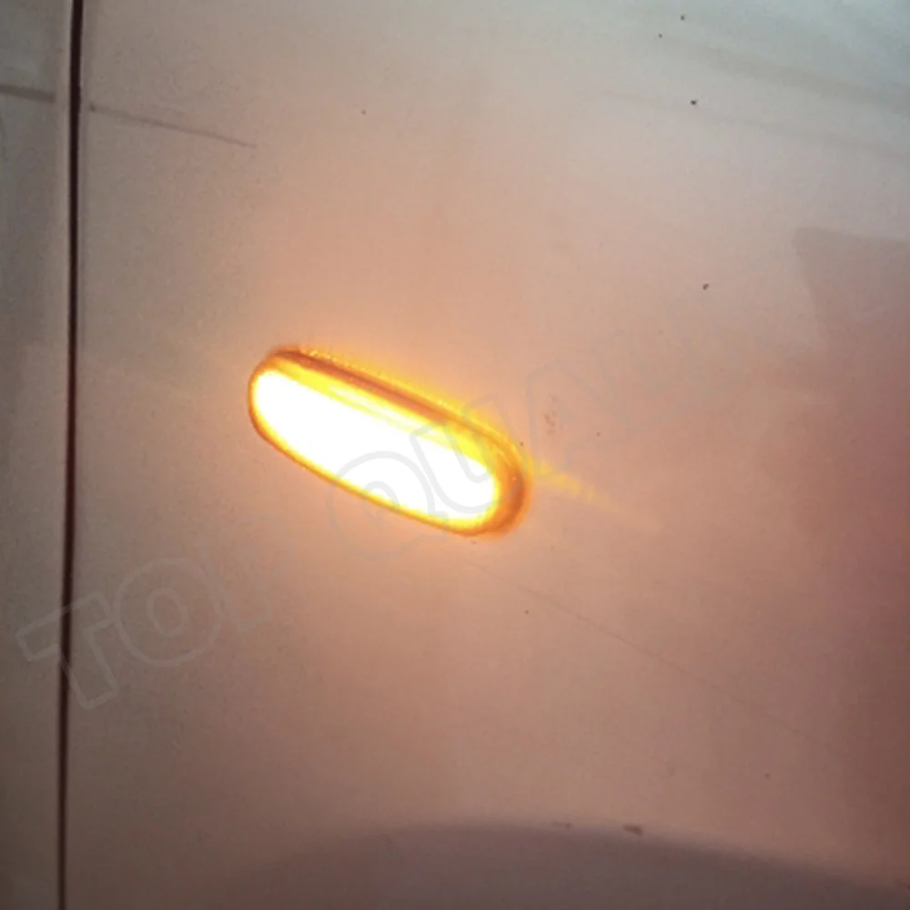 2PCS Dynamic LED Strani Marker Svetlobe Repetitorja luči Za Fiat Punto Abarth Grande Panda 199 Doblo Fiorino 3 Idejo 350 Linea 323 110