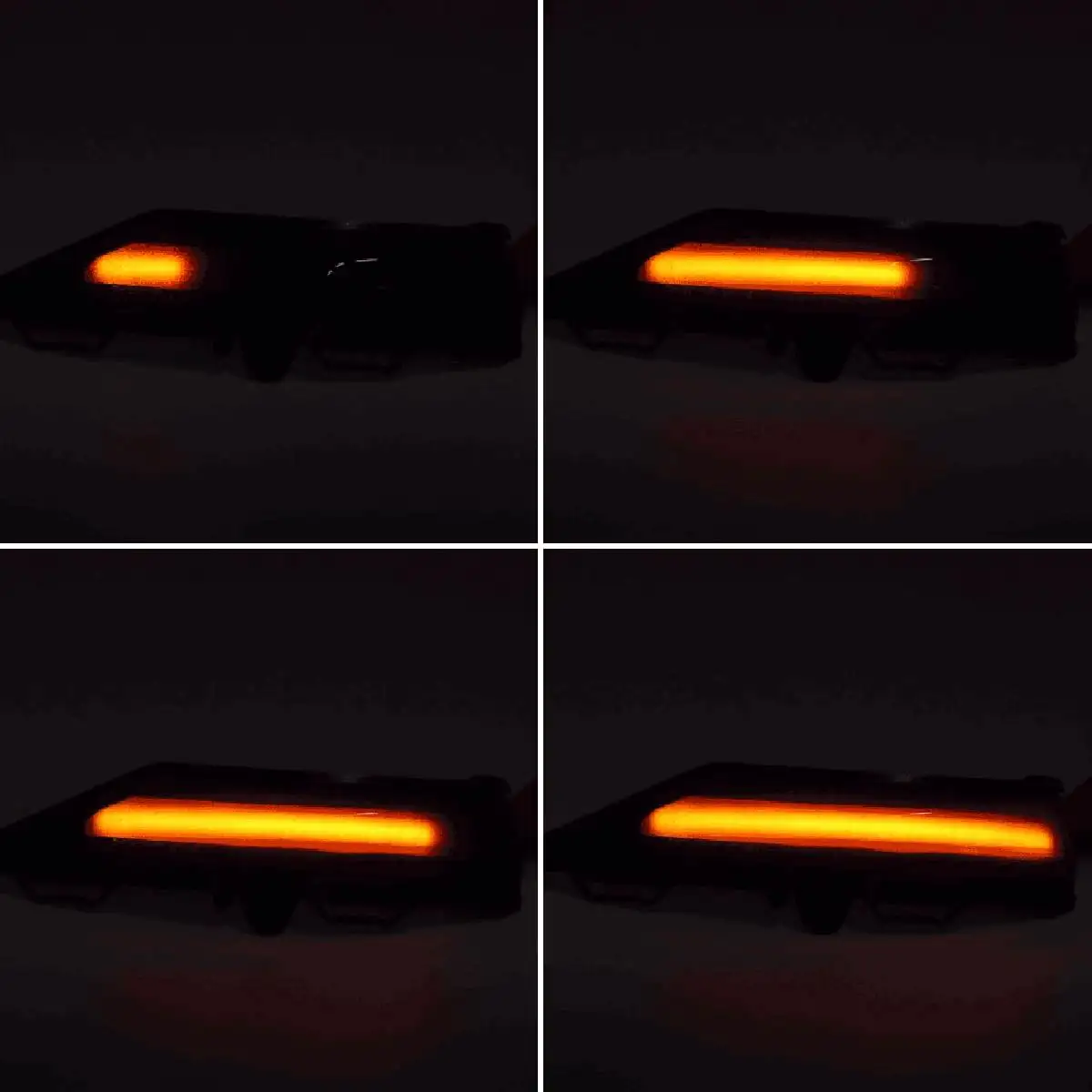 2PCS LED Strani Krilo Rearview Mirror Dinamični Kazalnik Teče Vključite Signal Blinker Repetitorja Luč za Ford Fiesta MK8 19+