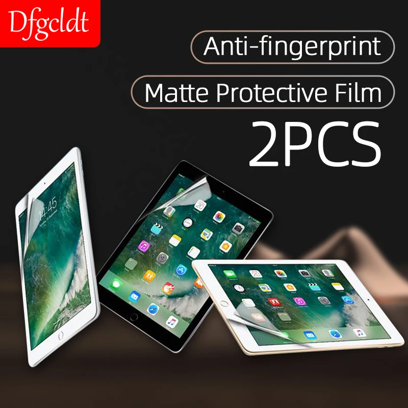 2Pcs Mat Mehka Film Screen Protector za Apple iPad 2 3 4 Zraka 3 2 1 Tableta PET za iPad Mini 5 4 3 2 1 Anti Glare Motnega Film