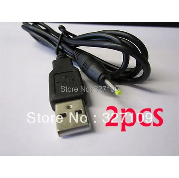2PCS Polnjenje prek kabla USB Kabel 2.0*0,6 mm DC moški Priključek,USB moški 2.0x0.6 mm DC Tip Vtiča Brezplačna dostava