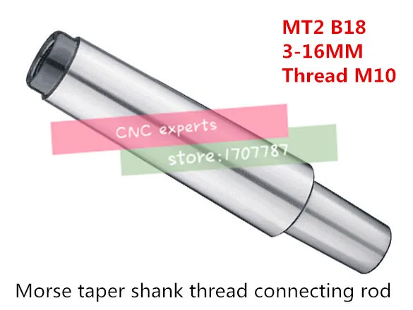 2PCS Taper kolenom nit povezavo vzvod MT2/MT3/MT4 3-16(B18) in 0,5-16 Srednjih brez ključa vrtalne vpenjalne closefisted vrtalne vpenjalne glave
