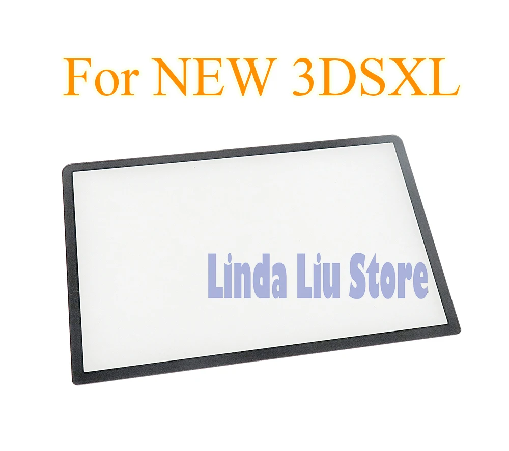 2pcs/veliko Plastičnih Vrhu zaslona objektiv Spredaj LCD Zaslon, Okvir Objektiv za Nove 3DSXL 3DSLL Novi 3DS XL LL Krmilnik