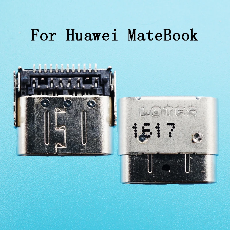 2pcs/veliko Tipa C Podatkovni Polnjenje Vrata Mikro USB priključek za Polnilnik Dock Vtič Priključek Priključek Za Huawei MateBook HZ-W09/W19/W29